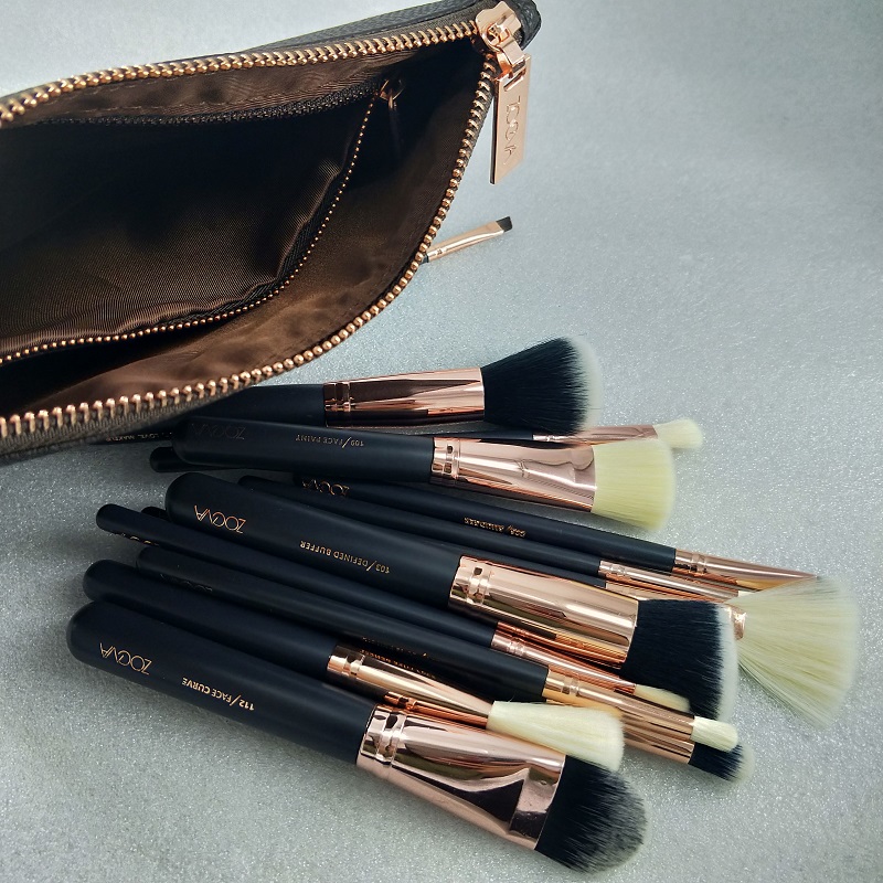Brand Brushes set 15pcs/Set Professional Makeup Brush Set Eyeshadow Eyeliner Blending Pencil Cosmetics Tools With Bag z2505271VWB