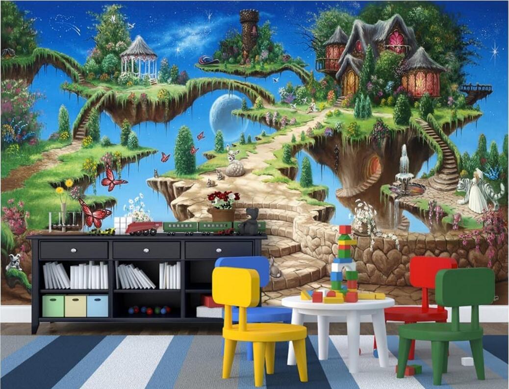 WDBH 3d wallpaper custom photo Beautiful dream cartoon fairy tale castle children's room home decor 3d wall mural wallpaper for walls 3 d, Non-woven
WDBH 3d wallpaper custom photo Beautiful dream cartoon fairy tale castle children's room home decor 3d wall mural wallpaper for walls 3 d, Non-woven