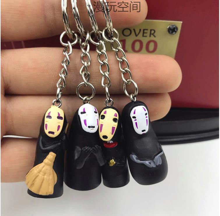 Studio Ghibli Spirited Away No Face Man Keychain Bag Car Key Chain Miyazaki Hayao Anime Kaonashi Model Pendant Figure Keyring Birthday Gift
Studio Ghibli Spirited Away No Face Man Keychain Bag Car Key Chain Miyazaki Hayao Anime Kaonashi Model Pendant Figure Keyring Birthday Gift