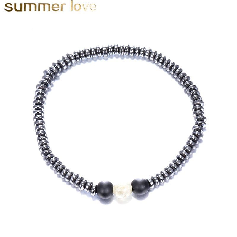 New Natural Irregular Hematite Bracelet Men Fashion Black Geometric Stone Beads Elasticity Rope Bracelets For Women Man Personalized Armband
New Natural Irregular Hematite Bracelet Men Fashion Black Geometric Stone Beads Elasticity Rope Bracelets For Women Man Personalized Armband