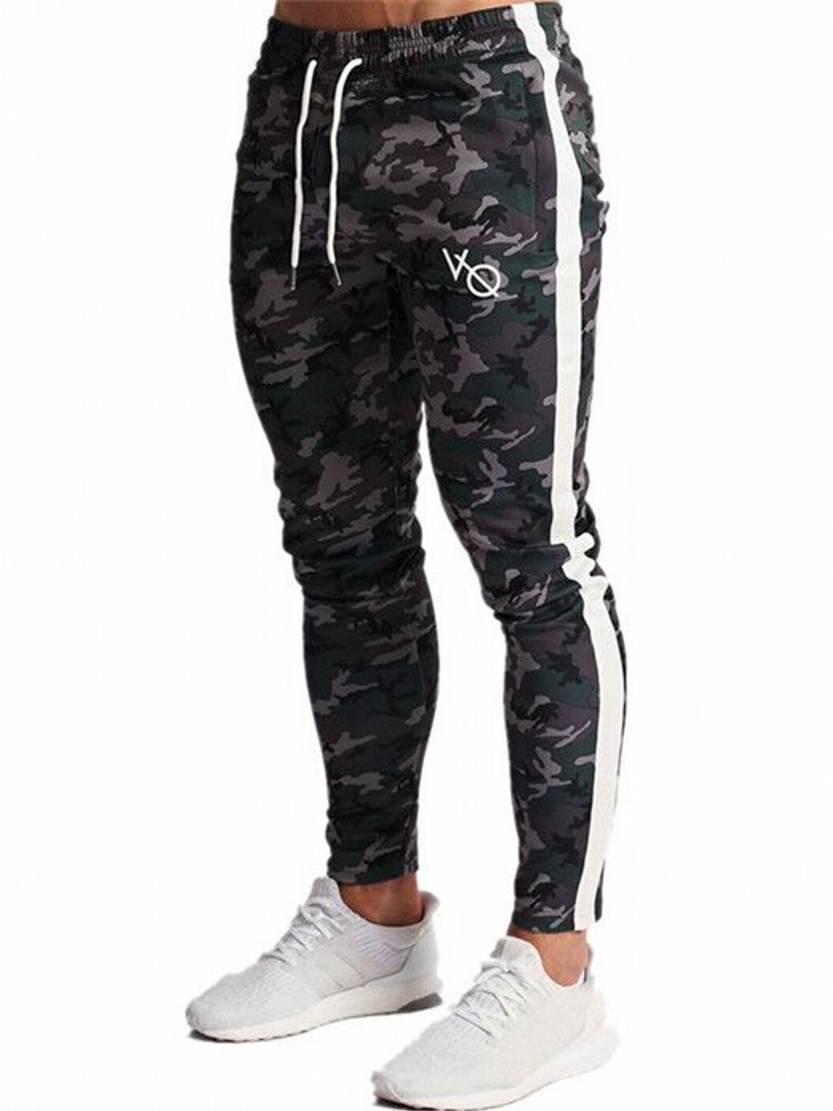 Joggers Pants Men 2019 Fashion Men Compression Pants Fitness Workout Skinny Sportswear Sweatpants Male Casual Leggings Trousers