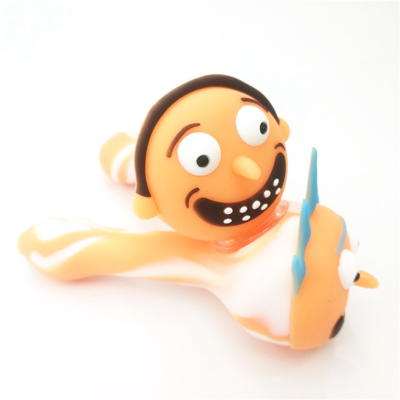 Silicone Pipes Tobacco Pipe bong two styles head shape Silicone bong Smoking Cigarette Pipe Portable Hand Spoon Pipe With Glass Bowl
Silicone Pipes Tobacco Pipe bong two styles head shape Silicone bong Smoking Cigarette Pipe Portable Hand Spoon Pipe With Glass Bowl