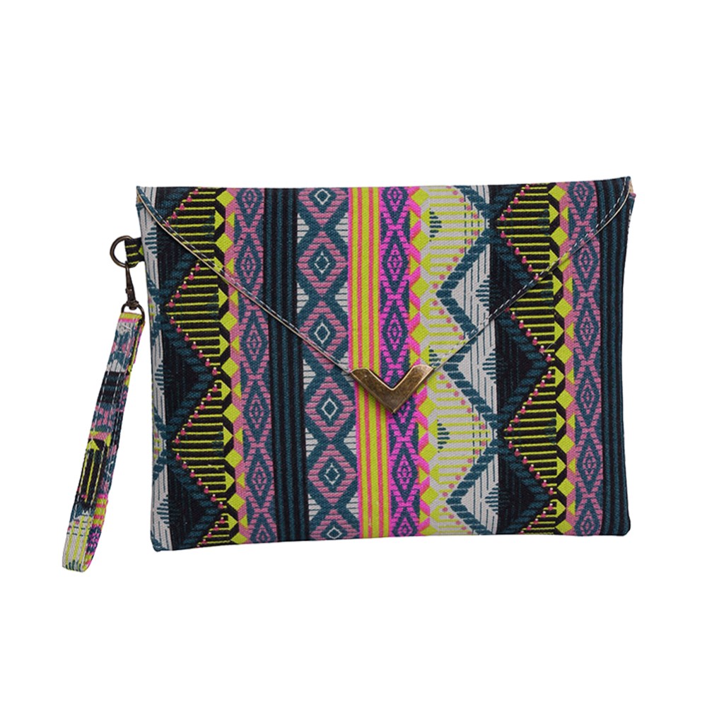 Designer-Fashion Women Envelope Clutch Handbag Purses Canvas Tote Handbag Geometric Pattern Bohemian Lady Embroided National Evening Bag, 01
Designer-Fashion Women Envelope Clutch Handbag Purses Canvas Tote Handbag Geometric Pattern Bohemian Lady Embroided National Evening Bag, 01