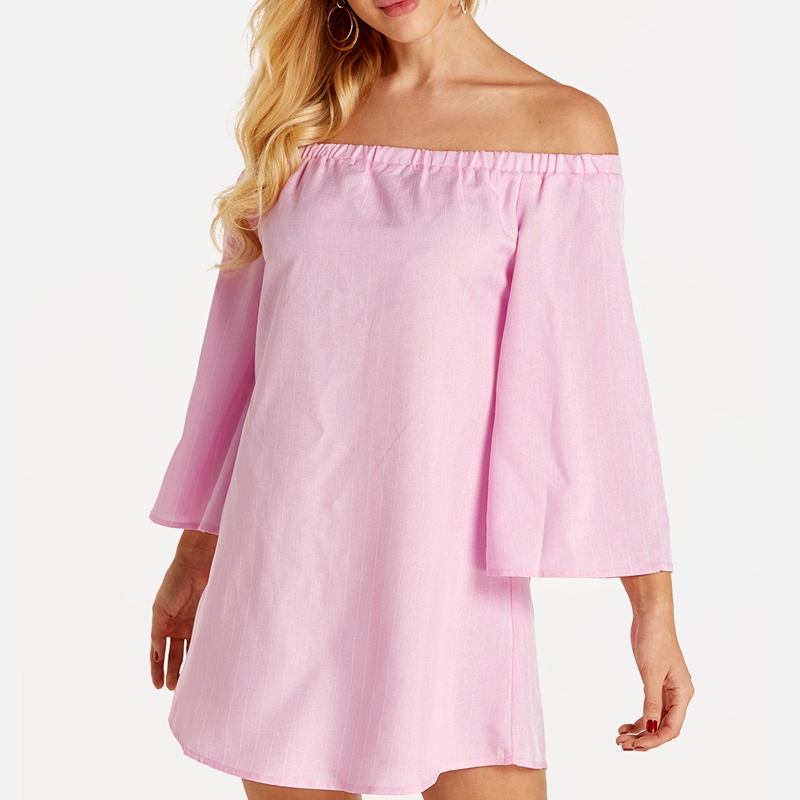 Female Party Mini Short Dress Summer Sexy Off Shoulder Lace Up Slash Neck Hollow Out Women Flare Sleeve Stripe Elegant Dresses, Black
Female Party Mini Short Dress Summer Sexy Off Shoulder Lace Up Slash Neck Hollow Out Women Flare Sleeve Stripe Elegant Dresses, Black