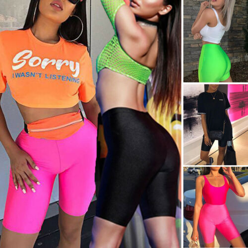 2020 New Fluorescence Biker Shorts Tracksuit High Waist Stretch Skinny Shorts Women Sexy Sports Fitness Cycling Body, Black
2020 New Fluorescence Biker Shorts Tracksuit High Waist Stretch Skinny Shorts Women Sexy Sports Fitness Cycling Body, Black
