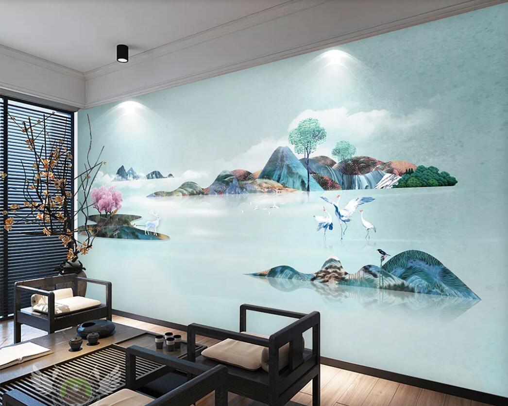 3d room wallpaper custom photo mural Abstract landscape artistic elk Nordic decorative painting background wall wallpaper for walls 3 d, Non-woven fabric
3d room wallpaper custom photo mural Abstract landscape artistic elk Nordic decorative painting background wall wallpaper for walls 3 d, Non-woven fabric