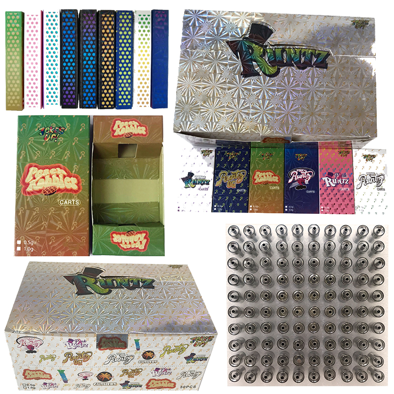 Runtz Carts 0.8ml Runtz Empty Vape Cartridges Packaging 1ml 510 Ceramic Oil Cartridges Wax Vaporizer 510 Thread E Cigarette Atomizer
Runtz Carts 0.8ml Runtz Empty Vape Cartridges Packaging 1ml 510 Ceramic Oil Cartridges Wax Vaporizer 510 Thread E Cigarette Atomizer