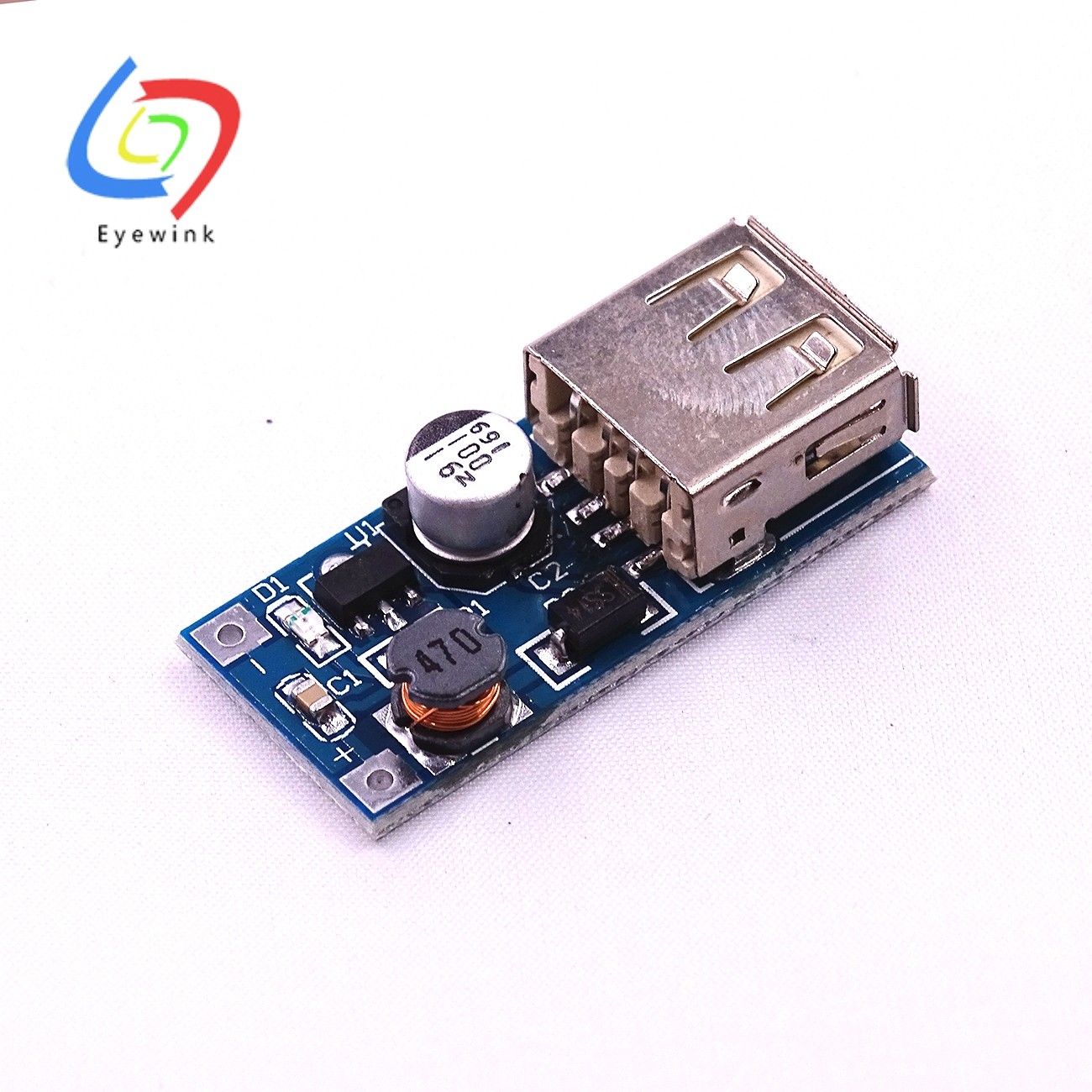 100PCS 0.9V ~ 5V to 5V 600MA USB Output charger step up Power Module Mini DC-DC Boost Converter freeshipping
100PCS 0.9V ~ 5V to 5V 600MA USB Output charger step up Power Module Mini DC-DC Boost Converter freeshipping
