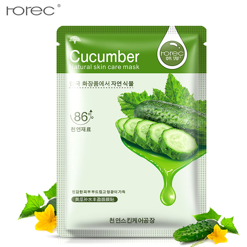 Masks Facial Moisturizing Oil Control Skin Care Sheet Plant Blackhead Remover Wrapped Honey Aloe Face
