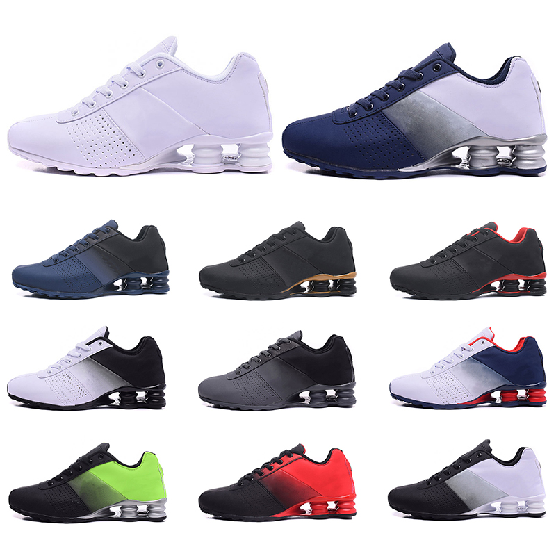 Top Quality Shox 809 Running Shoes Chaussures Triple Black White Gray Green Red Mens Trainers Athletic Sports Sneakers Size 40-46 
Top Quality Shox 809 Running Shoes Chaussures Triple Black White Gray Green Red Mens Trainers Athletic Sports Sneakers Size 40-46