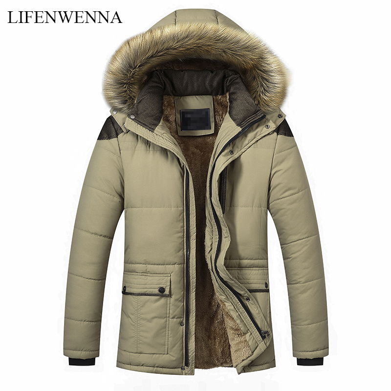LIFENWENNA Winter Jacket Men Brand Clothing Fashion Casual Slim Thick Warm Mens Coats Parkas With Hooded Long Overcoats Male 5XL, Dl324 coffee
LIFENWENNA Winter Jacket Men Brand Clothing Fashion Casual Slim Thick Warm Mens Coats Parkas With Hooded Long Overcoats Male 5XL, Dl324 coffee