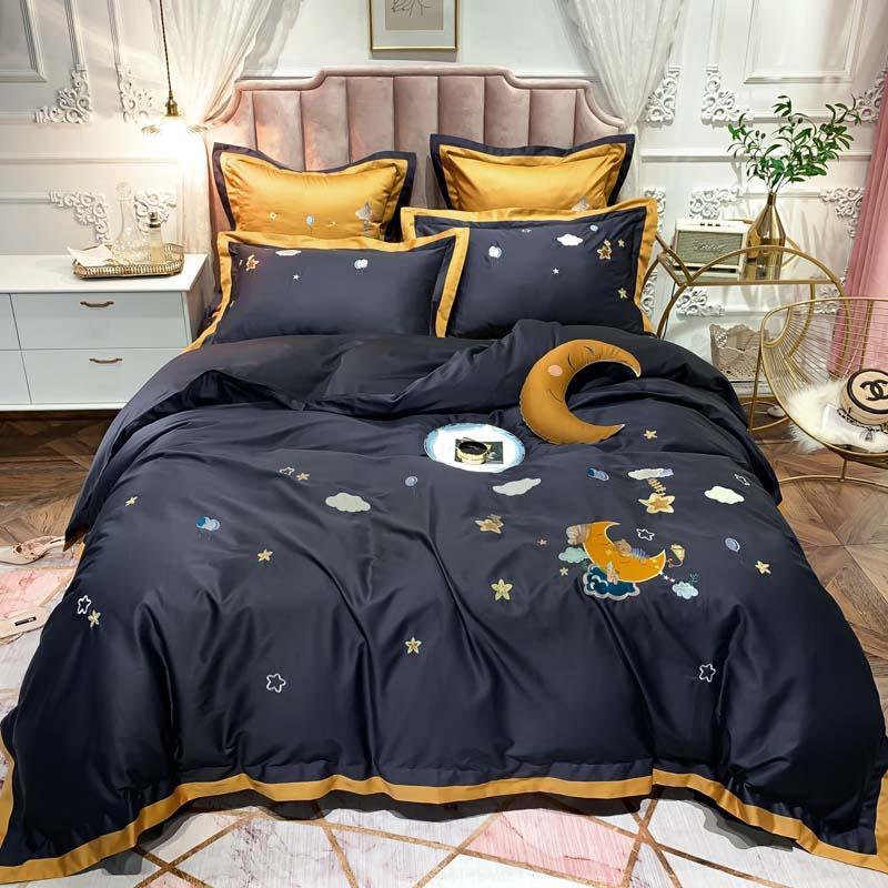 Queen King size J/7 Pcs Pink Blue Vintage Ruffles Duvet Cover Girls Women Soft Egyptian Cotton Bedding set Fitted Bed sheet set, Color 5
Queen King size J/7 Pcs Pink Blue Vintage Ruffles Duvet Cover Girls Women Soft Egyptian Cotton Bedding set Fitted Bed sheet set, Color 5