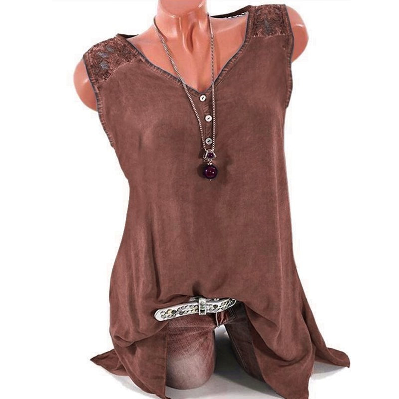 Spot 2021 European spring and summer fashion casual street hooded V-neck sleeveless lace vest support mixed batch