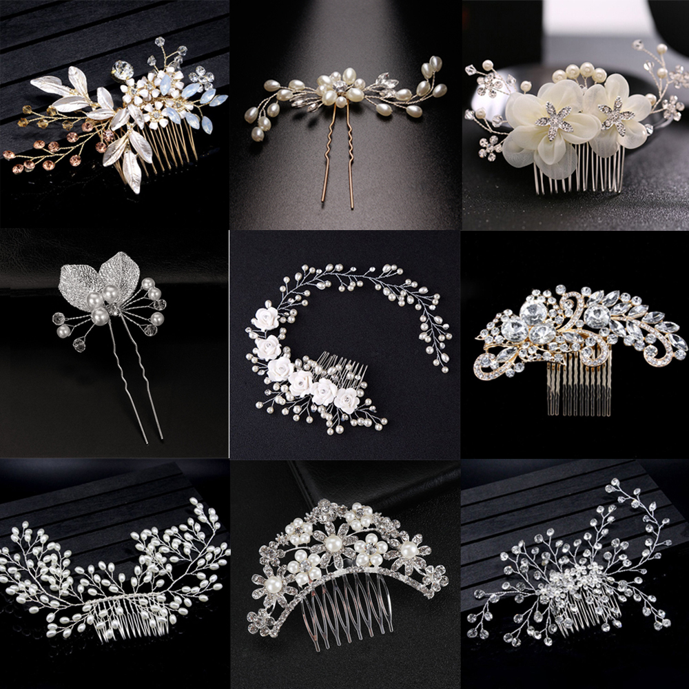 Mix Style Elegant Crystal Pearl Flower Hair Jewelry Wedding Accories Hair Comb Bridal Tiara Hair Ornaments Wholesale, Slivery;white
Mix Style Elegant Crystal Pearl Flower Hair Jewelry Wedding Accories Hair Comb Bridal Tiara Hair Ornaments Wholesale, Slivery;white