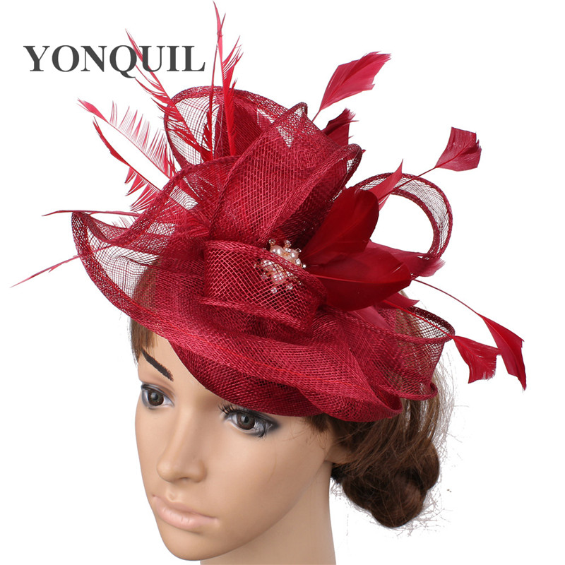 High quality generous sinamay material women headbands fascinator headpiece church ladies headwear event hat suit for all season MYQ109
High quality generous sinamay material women headbands fascinator headpiece church ladies headwear event hat suit for all season MYQ109