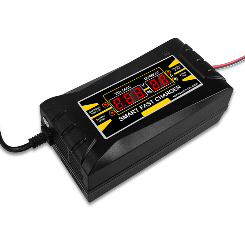Full Automatic Auto Battery Charger 12V 6A Smart Fast Power Charging Lead Acid For Car Motorcycle