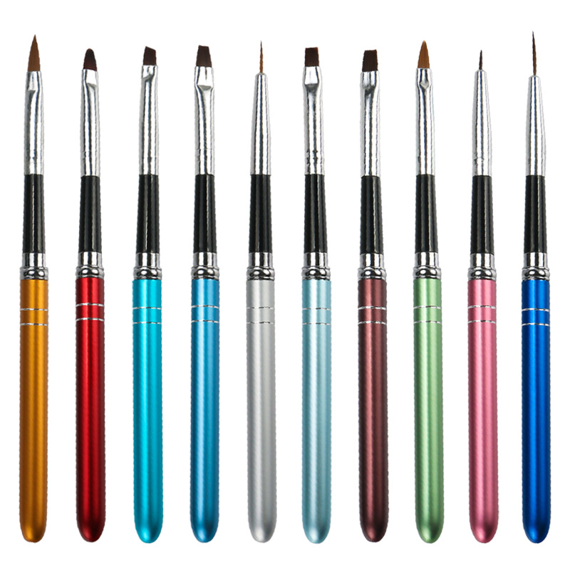 CYSHMILY 10 Pcs/Set Nail Art Nylon hair Metal Handle Acrylic UV Gel Extension Builder Painting Drawing Brush Manicure Art Tools
CYSHMILY 10 Pcs/Set Nail Art Nylon hair Metal Handle Acrylic UV Gel Extension Builder Painting Drawing Brush Manicure Art Tools