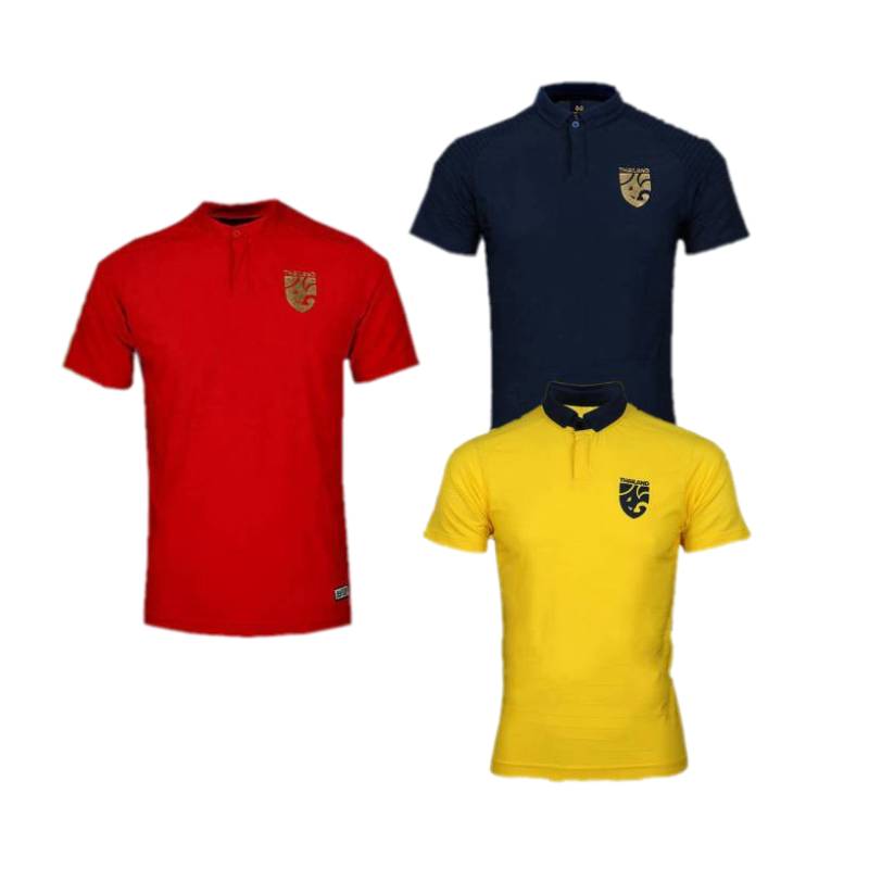 2020 Thailand National Team Soccer Jersey Thailand Blue Yellow Red Soccer Shirt Mens D.TEERASIL P.EKANIT S.CHANATHIP Football Uniform, Black;yellow
2020 Thailand National Team Soccer Jersey Thailand Blue Yellow Red Soccer Shirt Mens D.TEERASIL P.EKANIT S.CHANATHIP Football Uniform, Black;yellow