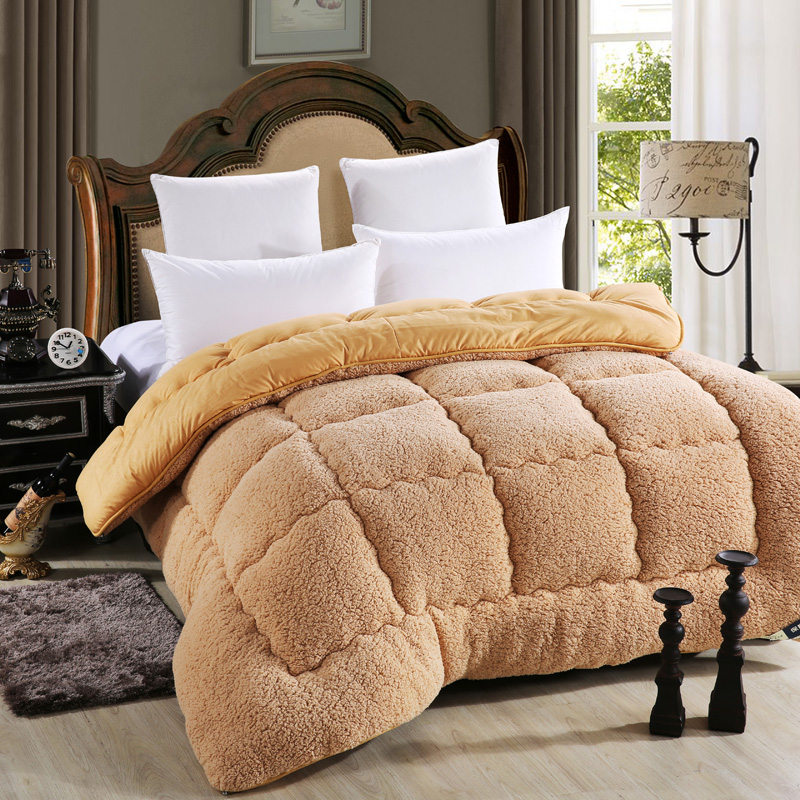Quilts cotton patchwork duvets Australian lambs wool Warm comforter camel quilt Thicken warm duvets winter comforter patchwork
Quilts cotton patchwork duvets Australian lambs wool Warm comforter camel quilt Thicken warm duvets winter comforter patchwork