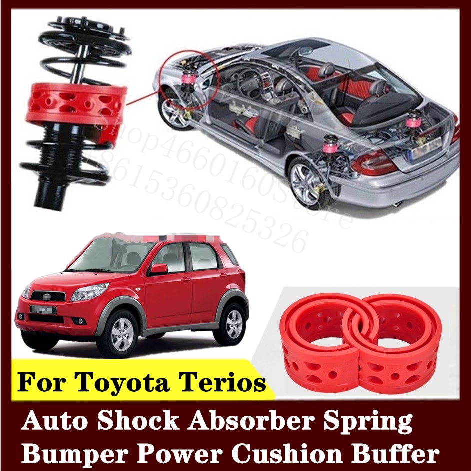 For Toyota Terios 2pcs High-quality Front or Rear Car Shock Absorber Spring Bumper Power Auto-buffer Car Cushion Urethane For Toyota Terios 2pcs High-quality Front or Rear Car Shock Absorber Spring Bumper Power Auto-buffer Car Cushion Urethane