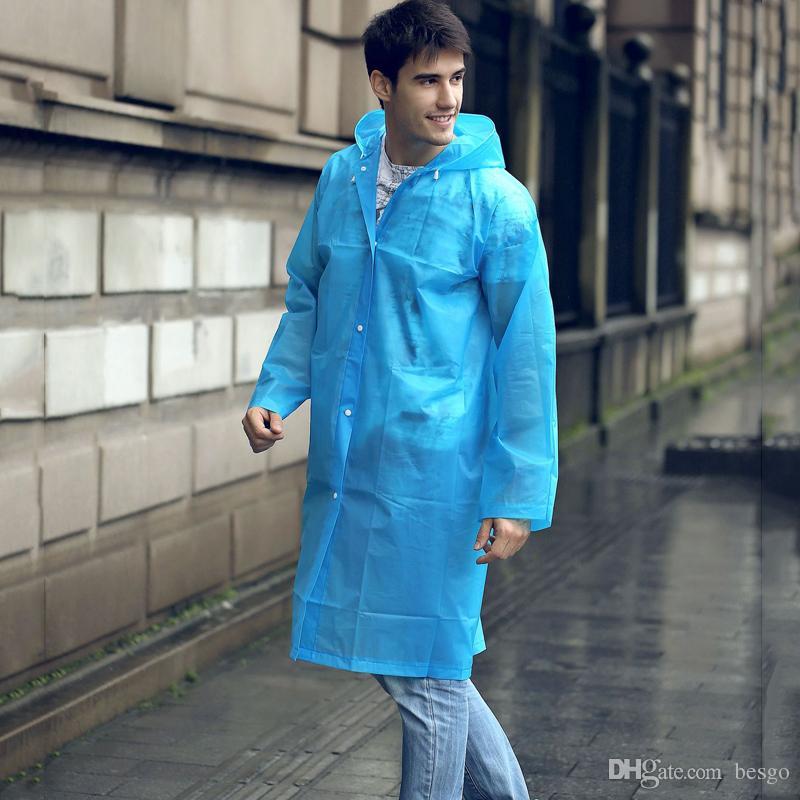 Non Disposable Household Raincoat High Quality Rain Cape EVA Eco-friendly Fashion Outdoor Raincoat Factory Rainwear Wholesale BH0025