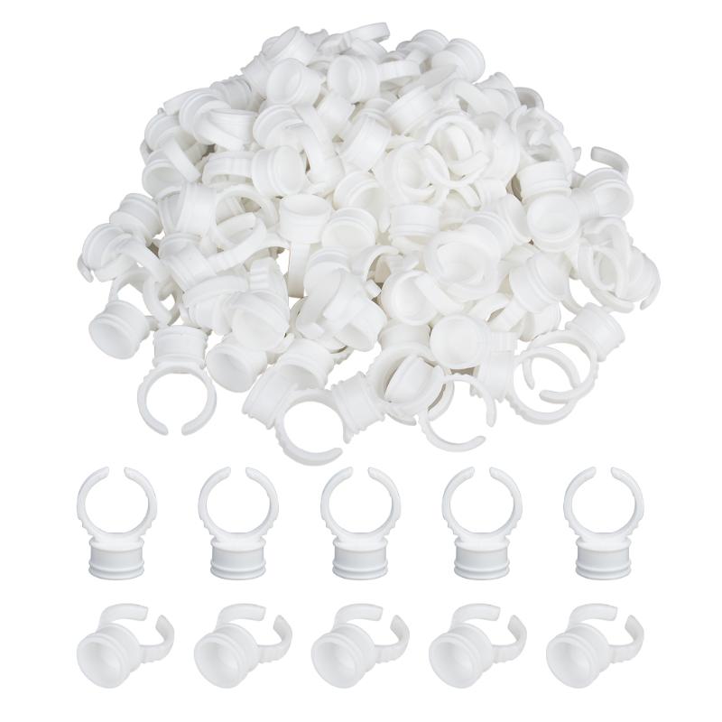 200 Pieces Tattoo Glue Ring Holder Disposable Plastic Nail Art Makeup Eyelash Extension Rings
200 Pieces Tattoo Glue Ring Holder Disposable Plastic Nail Art Makeup Eyelash Extension Rings