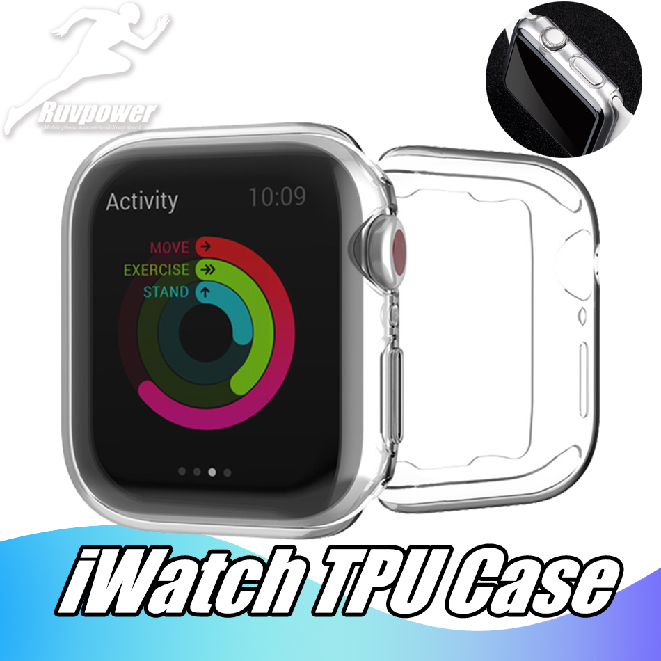 For iWatch 5 Cases 40mm 44mm 38mm 42mm Clear Soft TPU Full Cover Series 1 2 3 Screen Protector Apple Watch 4, Transparent
For iWatch 5 Cases 40mm 44mm 38mm 42mm Clear Soft TPU Full Cover Series 1 2 3 Screen Protector Apple Watch 4, Transparent