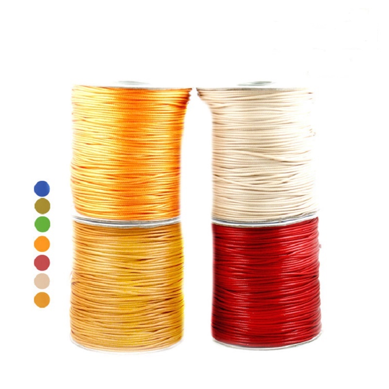 New Arrival 160M 1.5MM Waxed Thread Cotton Cord String Strap Necklace Rope Wire for DIY Craft Bracelet Jewelry Findings, Red
New Arrival 160M 1.5MM Waxed Thread Cotton Cord String Strap Necklace Rope Wire for DIY Craft Bracelet Jewelry Findings, Red