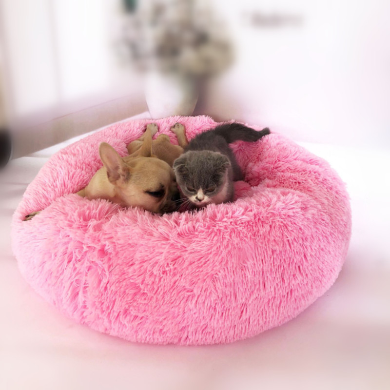Long Plush Super Soft Pet Bed Kennel Dog Round Cat Winter Warm Sleeping Bag Puppy Cushion Mat Portable Cat Supplies 40cm
Long Plush Super Soft Pet Bed Kennel Dog Round Cat Winter Warm Sleeping Bag Puppy Cushion Mat Portable Cat Supplies 40cm