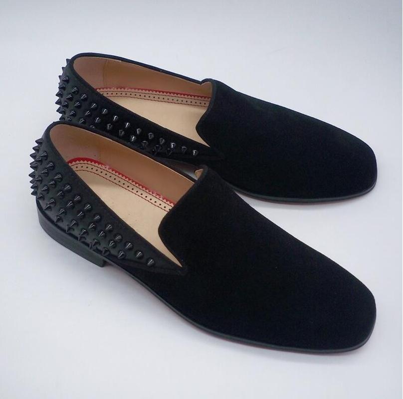 Quality Suede Loafers High Spikes Men Shoes Slip-on Men Party Shoes Fashion Patchwork Black Rivets Casual, Beige
Quality Suede Loafers High Spikes Men Shoes Slip-on Men Party Shoes Fashion Patchwork Black Rivets Casual, Beige