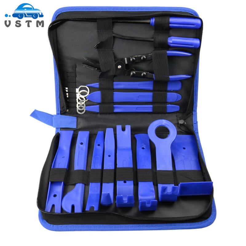 19pcs Car Audio Maintenance Kit Auto Trim Repair Panel Remover Pry Bar Car Dash Radio Door Trim Panel Clip Hand Tools
19pcs Car Audio Maintenance Kit Auto Trim Repair Panel Remover Pry Bar Car Dash Radio Door Trim Panel Clip Hand Tools