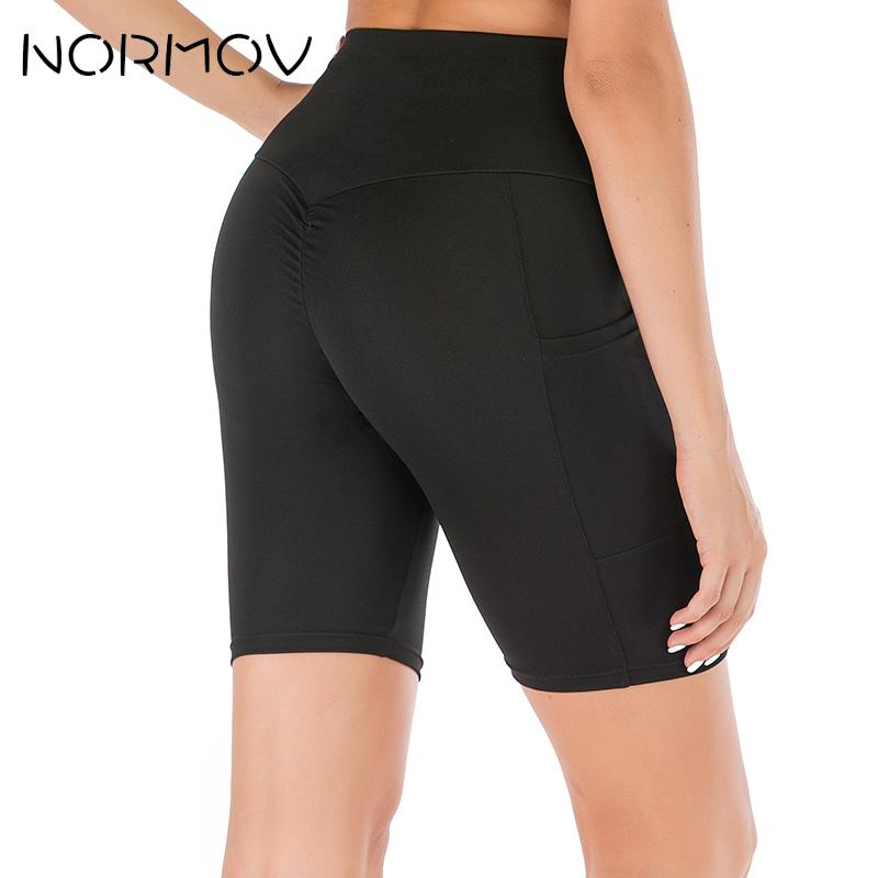 NORMOV Gym Shorts Fitness Yoga Shorts Black With Pocket Quick Dry Sport Breathable Push Up Sexy Running
NORMOV Gym Shorts Fitness Yoga Shorts Black With Pocket Quick Dry Sport Breathable Push Up Sexy Running