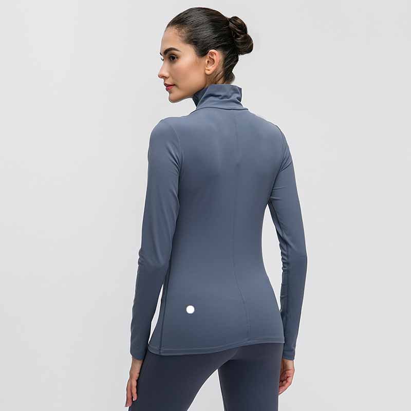 Women' Sports Long Sleeve T-Shirt Women' Solid Color High Collar Outdoor Running Breathable Yoga Fitness Tights Quick Dry Clothes L-012, Black
Women' Sports Long Sleeve T-Shirt Women' Solid Color High Collar Outdoor Running Breathable Yoga Fitness Tights Quick Dry Clothes L-012, Black