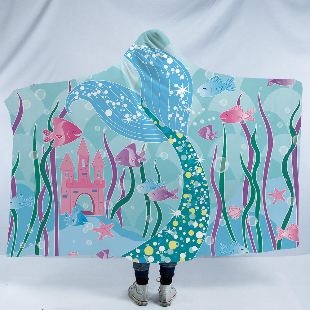 Hooded Blanket For Home Travel Picnic Cartoon 3D Printed Portable Blanket Wearable Warm Throw For Adults Childs
Hooded Blanket For Home Travel Picnic Cartoon 3D Printed Portable Blanket Wearable Warm Throw For Adults Childs