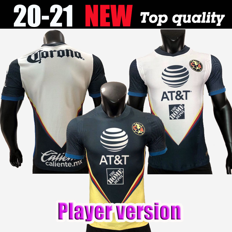Player version 2020 Club America Soccer Jersey Home Away 20 21 F. VINAS HENRY G.OCHOA RODRIGUEZ América Jersey GIOVANI third Football Shirt, Black;yellow
Player version 2020 Club America Soccer Jersey Home Away 20 21 F. VINAS HENRY G.OCHOA RODRIGUEZ América Jersey GIOVANI third Football Shirt, Black;yellow