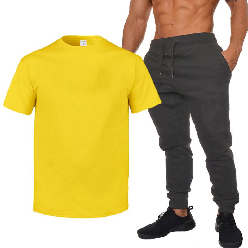 Men' Professional Cool Short-sleeved T-shirt Small Feet Thin Trousers Sport Casual Breathable Suit Sport Running Flexible Suit, Hei yi black pants
Men' Professional Cool Short-sleeved T-shirt Small Feet Thin Trousers Sport Casual Breathable Suit Sport Running Flexible Suit, Hei yi black pants