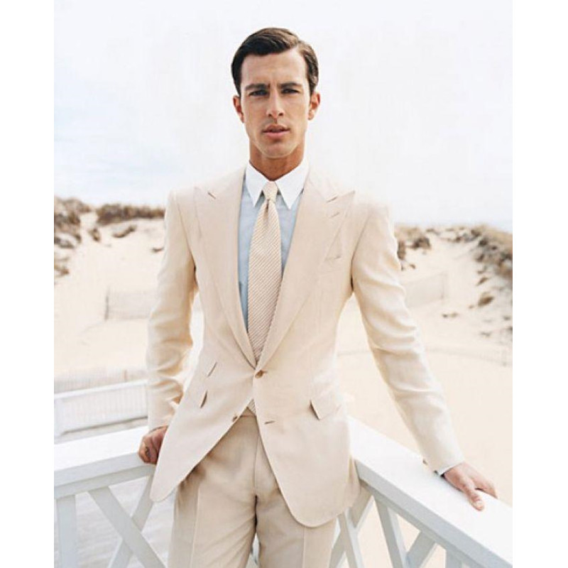 groom wedding suits beige tuxedos for men two pieces wedding suits for men slim fit peaked lapel groomsmen, Black
groom wedding suits beige tuxedos for men two pieces wedding suits for men slim fit peaked lapel groomsmen, Black
