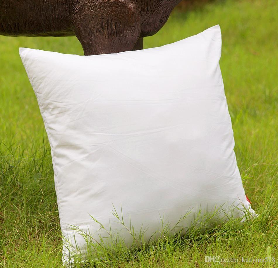 Heat Printing White Sublimation Pillow Case Blank Pillow Covers OEM Cushion 40X40CM 45*45cm without insert bolster Oreiller