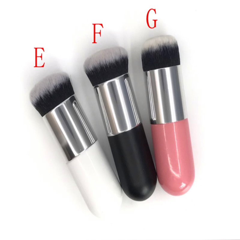 Fast shipping Little Fat pier Nail Brush Flat Makeup Brushes Professional Cosmetic Make up Brush Nail brushes