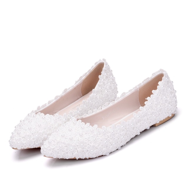 Pregnant Women Flat Heel Women Shoes Pointed Toe Floral Lace Wedding Shoes White Ladies Flower Shoes Women, Black
Pregnant Women Flat Heel Women Shoes Pointed Toe Floral Lace Wedding Shoes White Ladies Flower Shoes Women, Black