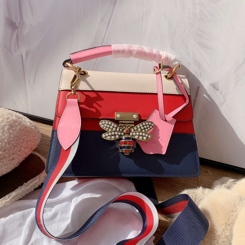 The New 2020 Ms Color Single Genuine Leather Handbag Shoulder Bucket Bags Woman Portable Oblique Satchel Girls Women, Red
The New 2020 Ms Color Single Genuine Leather Handbag Shoulder Bucket Bags Woman Portable Oblique Satchel Girls Women, Red