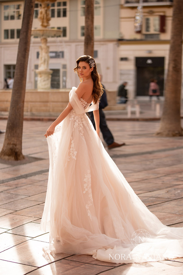 nora naviano beach dresses beaded off the shoulder lace appliqued wedding dress bridal gowns vestido country robe de marie