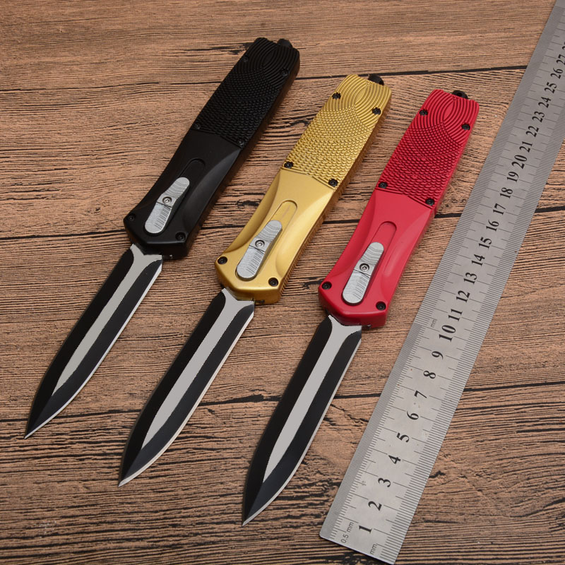 Three colors Mic T Aluminum handle Hiking Tactical Combat Hunting Straight out blade knives 1pcs free shipping
Three colors Mic T Aluminum handle Hiking Tactical Combat Hunting Straight out blade knives 1pcs free shipping