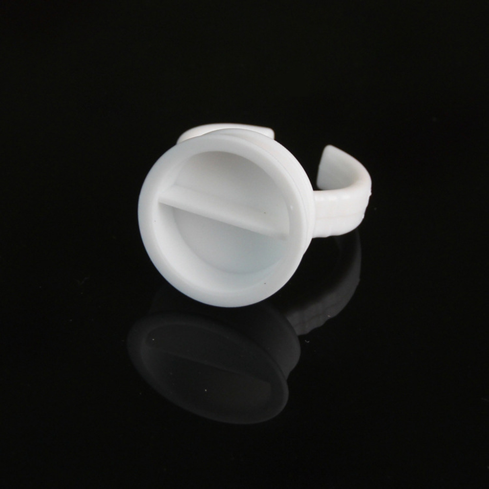 Disposable Microblading Pigment Glue Rings Tattoo Ink Holder 500pcs S M L Eyebrow Makeup Accessories Eyelash Extension Glue Cups