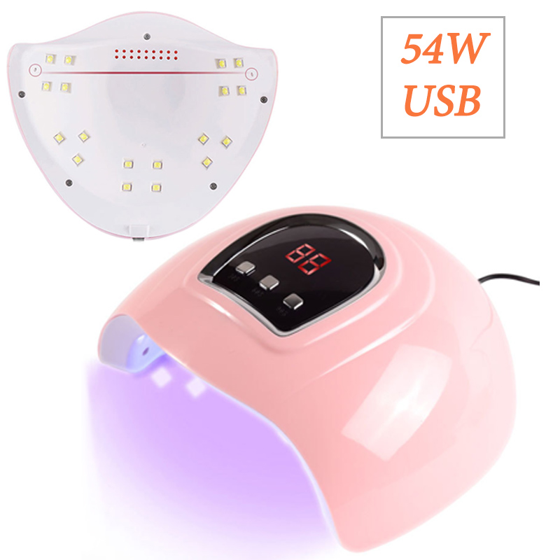 54W Large LED Nail Lamp For Manicure Nail Dryer Machine UV Lamp For Curing UV Gel With Motion Sensing, 6w-d
54W Large LED Nail Lamp For Manicure Nail Dryer Machine UV Lamp For Curing UV Gel With Motion Sensing, 6w-d