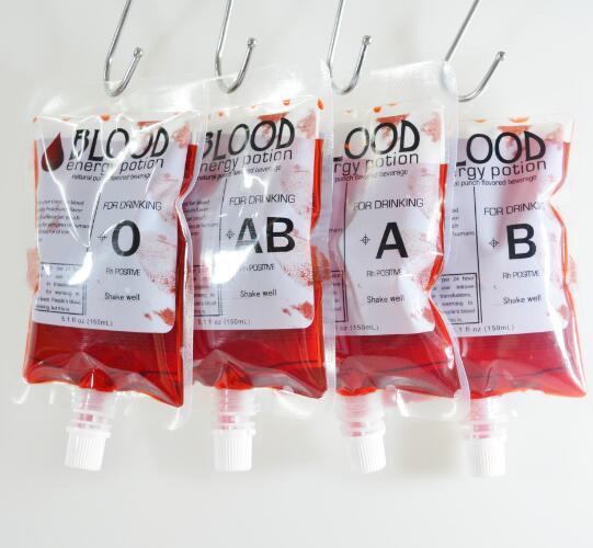 Funny 150ml Vampire Blood Bag Energy Fruit Juice Beverage Drinking Decor Halloween Party Props Accessories
Funny 150ml Vampire Blood Bag Energy Fruit Juice Beverage Drinking Decor Halloween Party Props Accessories