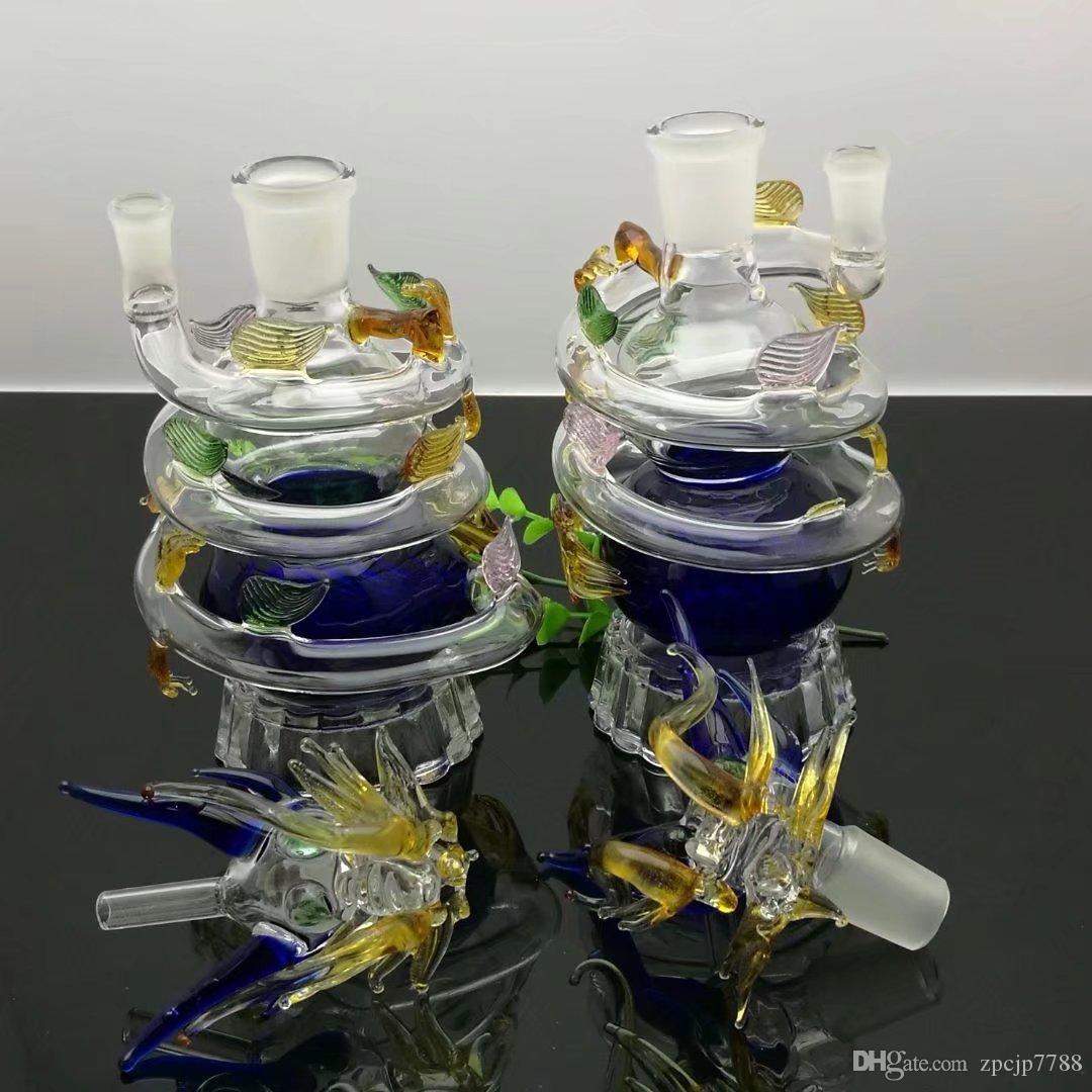 Multi color spiral Panlong glass water bongs Wholesale Glass bongs Oil Burner Glass Water Pipes Oil Rigs Smoking, Oil
Multi color spiral Panlong glass water bongs Wholesale Glass bongs Oil Burner Glass Water Pipes Oil Rigs Smoking, Oil