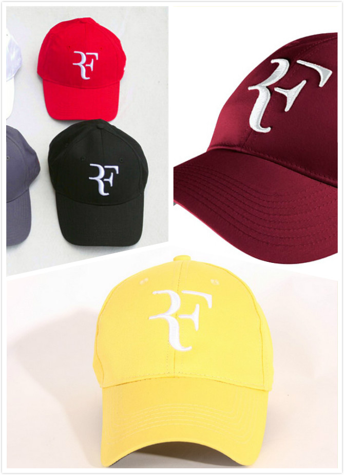 Wholesale- Caps female and male Wholesale-Roger federer tennis hats wimbledon RF tennis hat baseball cap 2020
