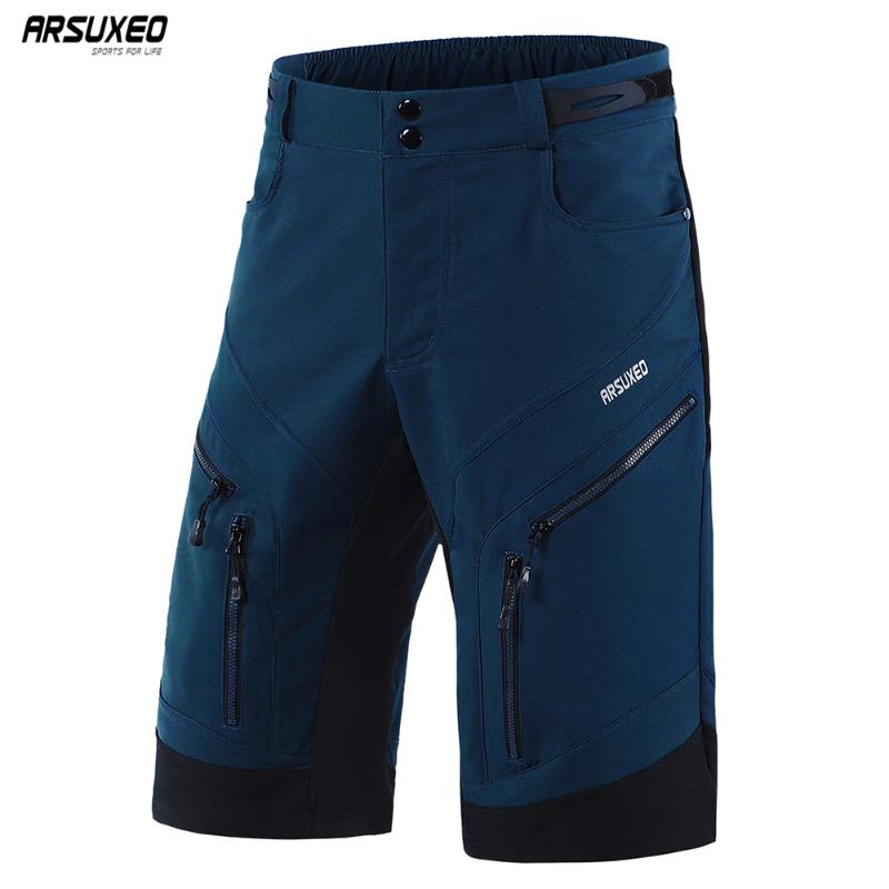 ARSUXEO 2020 Men Cycling Shorts Loose Fit Bike Shorts Outdoor Sport MTB Mountain Bicycle Short Pants Water Resistant 1903, Black
ARSUXEO 2020 Men Cycling Shorts Loose Fit Bike Shorts Outdoor Sport MTB Mountain Bicycle Short Pants Water Resistant 1903, Black