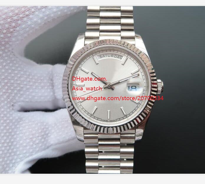 Factory Supplir Top High quality Automatic Mechanical Sapphire Silver Dial 41mm Full Steel Day Date II 228239 Men's Watch
Factory Supplir Top High quality Automatic Mechanical Sapphire Silver Dial 41mm Full Steel Day Date II 228239 Men's Watch
